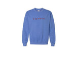 Load image into Gallery viewer, Heather Sport Royal Embroidered Crewneck
