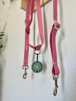 Load image into Gallery viewer, Hands Free Adjustable Leash- Berry Pink
