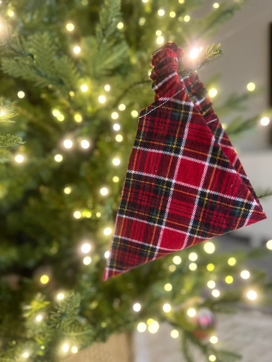 North Pole Flannel Scrunchiedana®