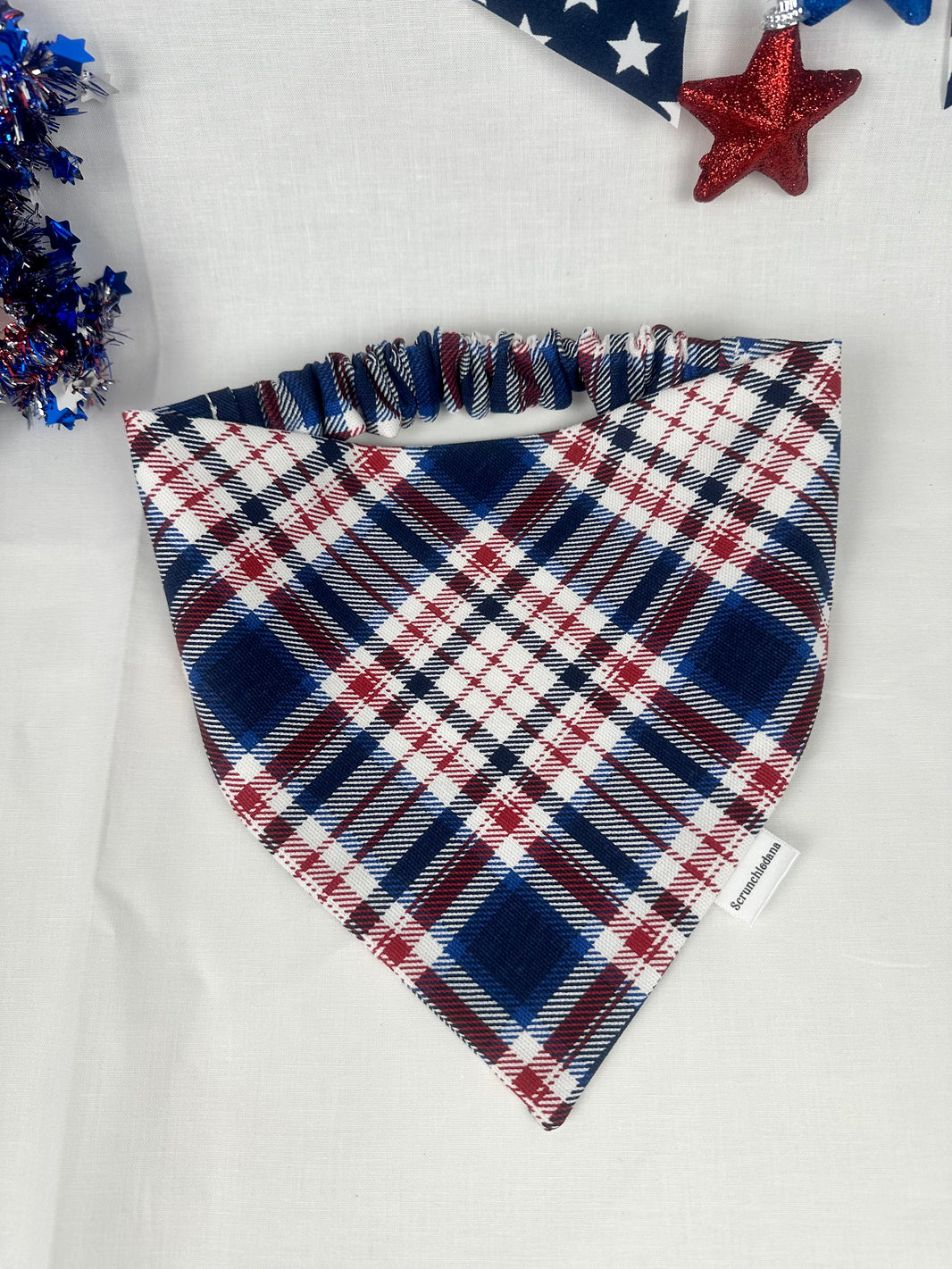 Firecracker Plaid Scrunchiedana®
