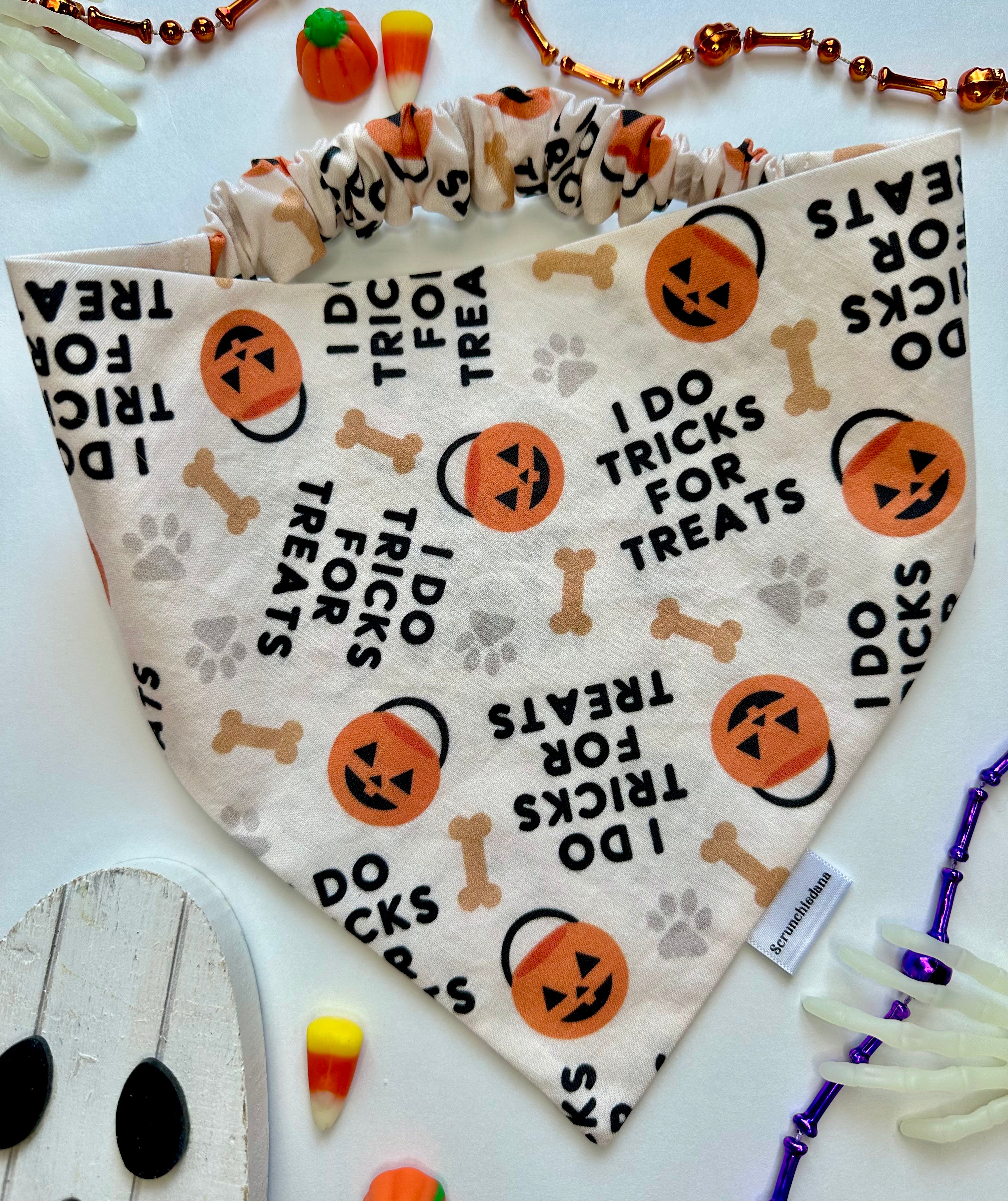 Tricks for Treats Scrunchiedana