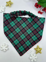 Load image into Gallery viewer, Holly Jolly Plaid Scrunchiedana
