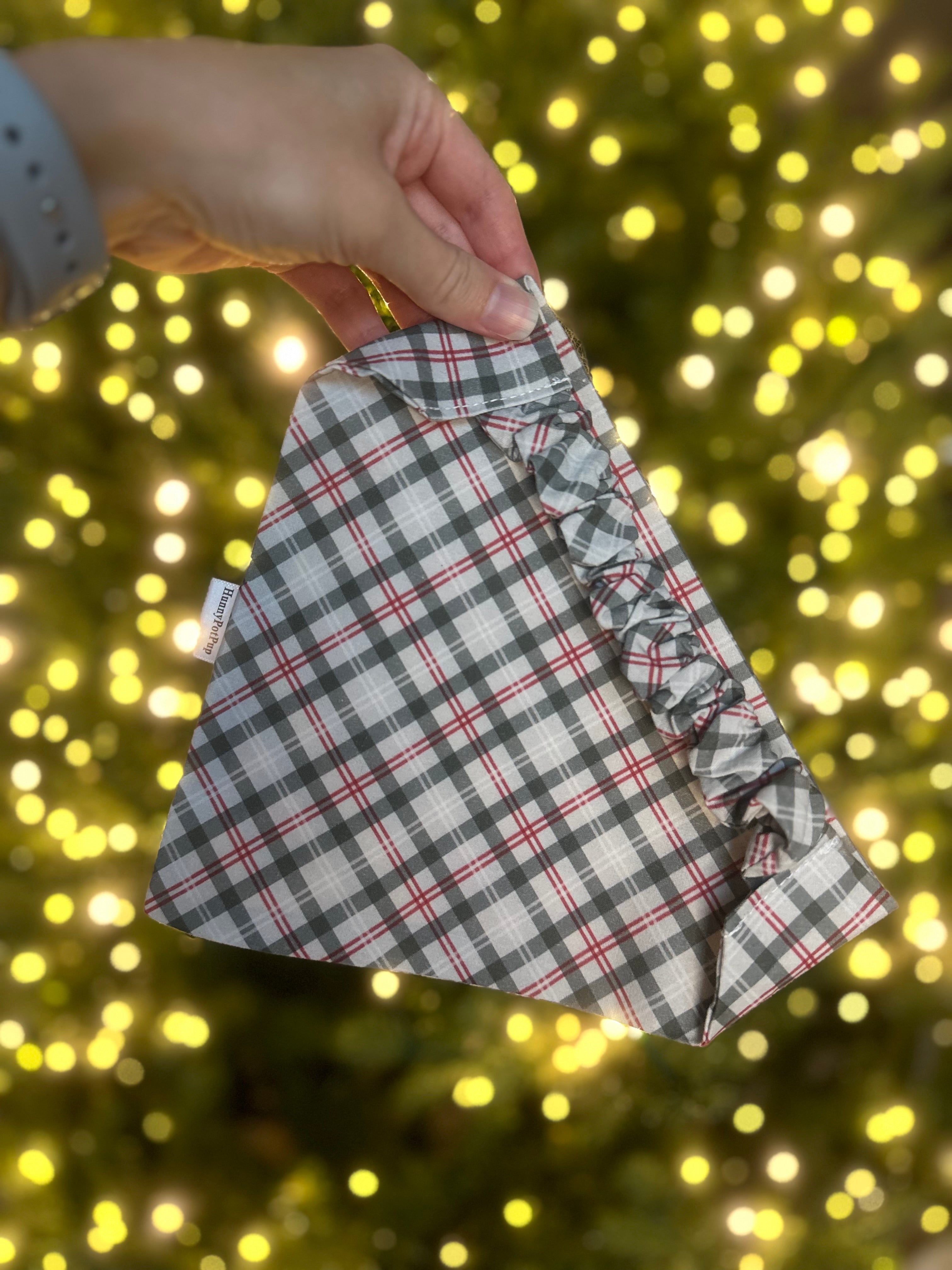 Ho Ho Ho Plaid Scrunchiedana®