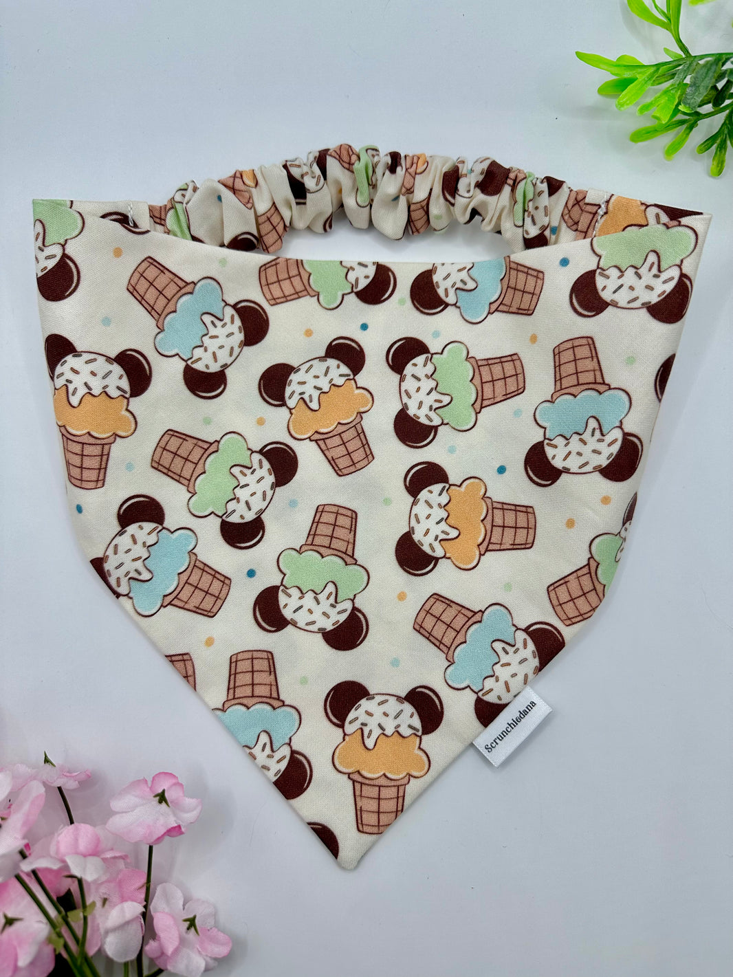 Mickey Icecream Scrunchiedana