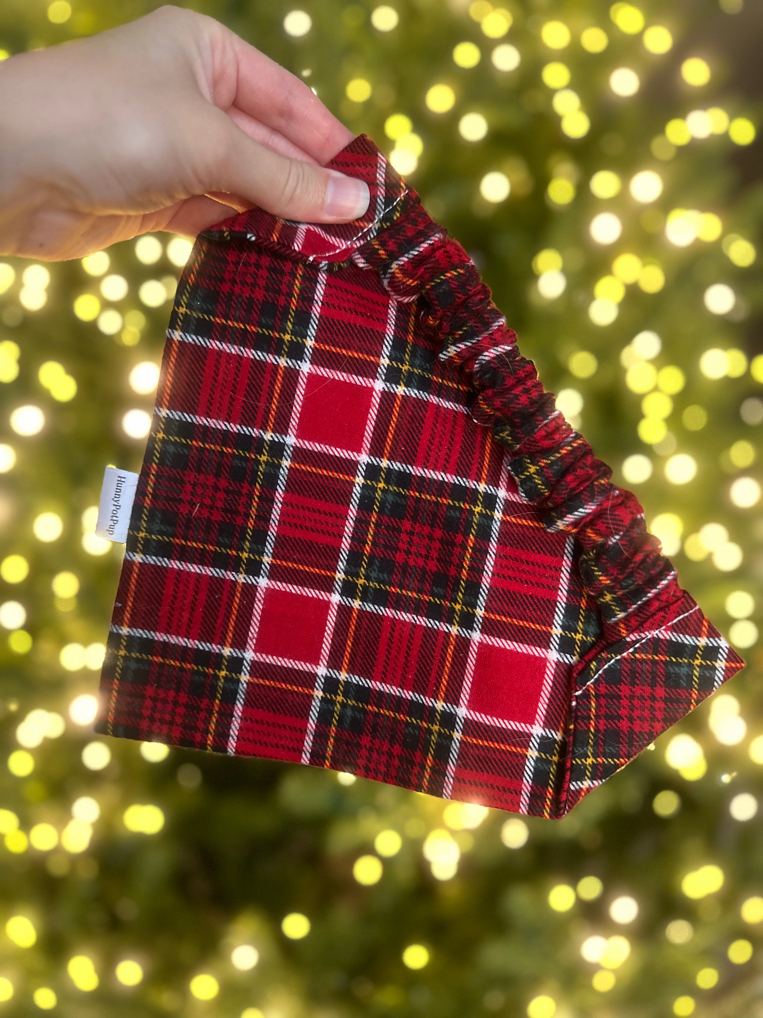 North Pole Flannel Scrunchiedana®