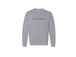 Load image into Gallery viewer, Sport Grey Embroidered Crewneck
