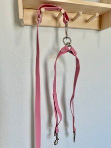 Leash Coupler- Berry Pink