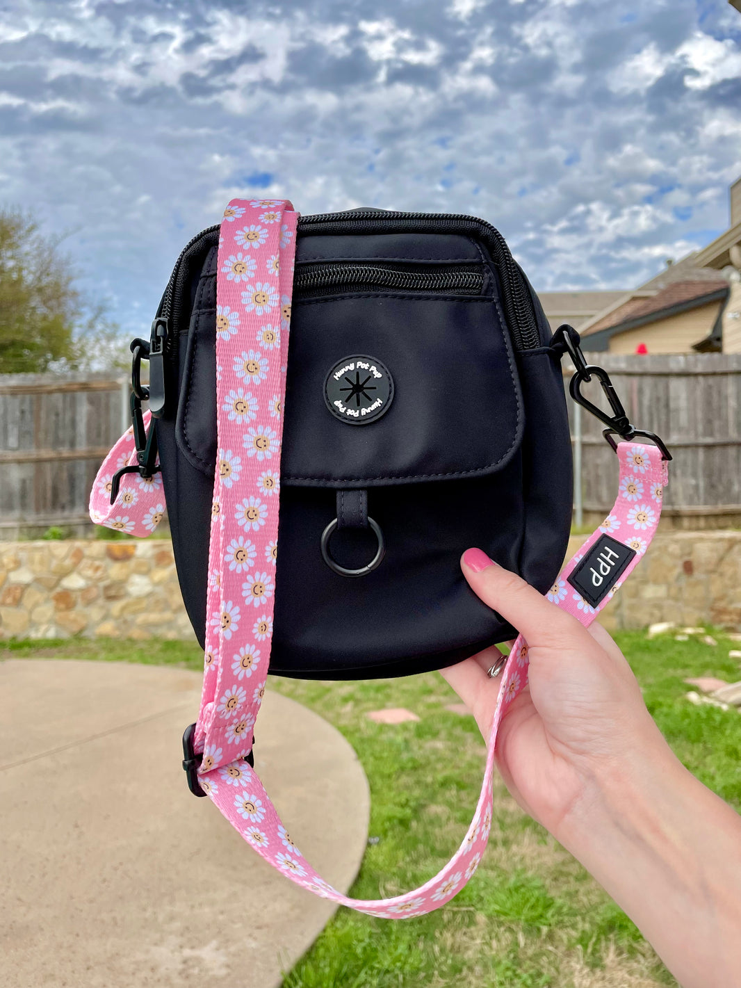 Smiley Daisy Walkie Bag Strap