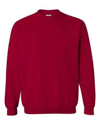 Cardinal Red Embroidered Crewneck