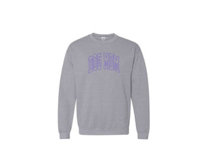 Sport Grey Embroidered Crewneck